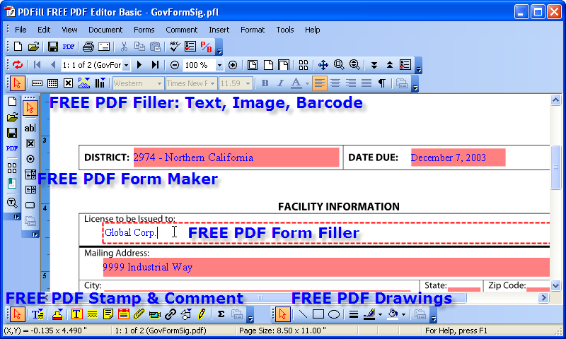 How to pdf edit free software download